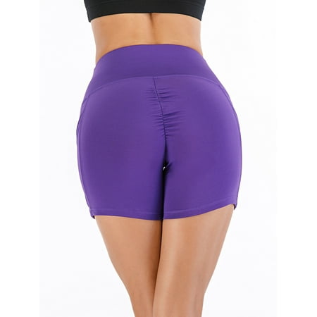 Booty Shorts for Women Yoga Pants High Waist Tummy Control Ruched Hot Running Workout Sports Shorts Booty Shorts for Women Yoga Pants High Waist Tummy Control Ruched Hot Running Workout Sports Shorts